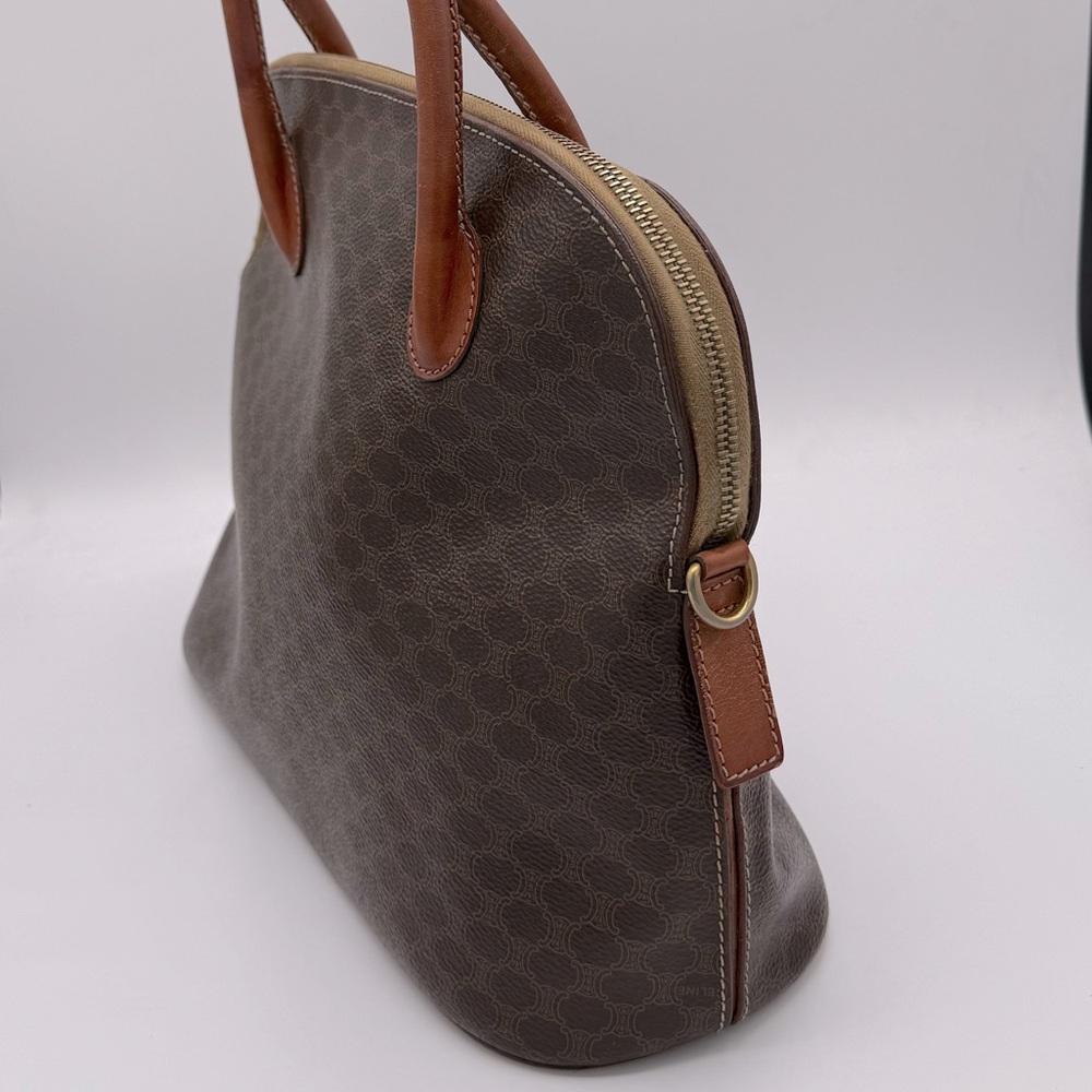 Brown Patterned Handbag - Picture 2 of 15